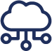 Icono de Gestión de RRHH en la Nube